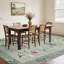 Tapis lavable à la machine Floral-670556892-670556881