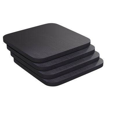 Hucheson AllWeather Polyresin Seat for Colorful Metal Stools and Chairs
