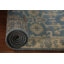 Tapis de couloir bleu Oushak