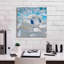 «Grecianblue Three» par Steve Hunziker, impression sur toile-493827632