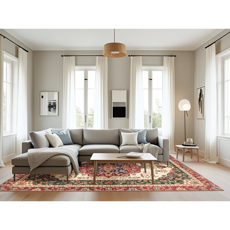 Tapis abstrait moderne 3252, Rectangle 8 pi x 12 pi