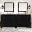 Ensemble de meuble-lavabo double 72 po
