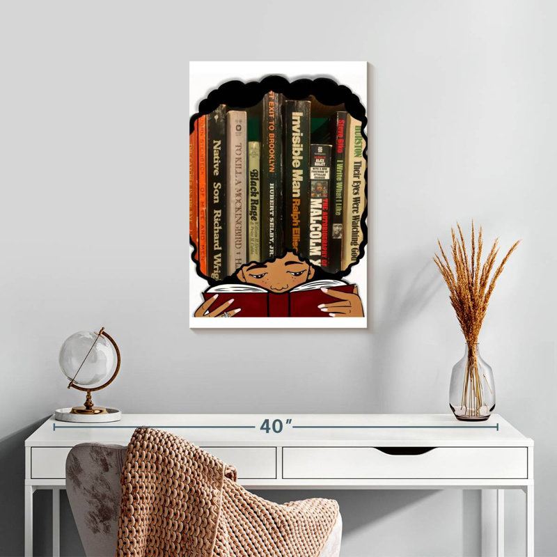 Kerner Read On, 24" H x 16" W