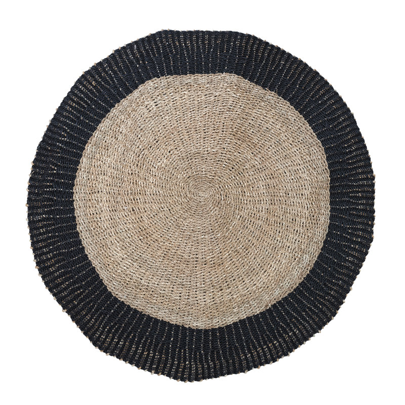 Tapis tissé en ruppie maritime moderne