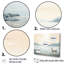 Minimalisme, moutons sur la plage I - impressions sur toile de moutons-95874244-95874245