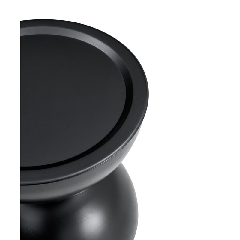 Table basse simple Cindia, H 19,68 po x L 19,68 po x l 19,68 po, Noir