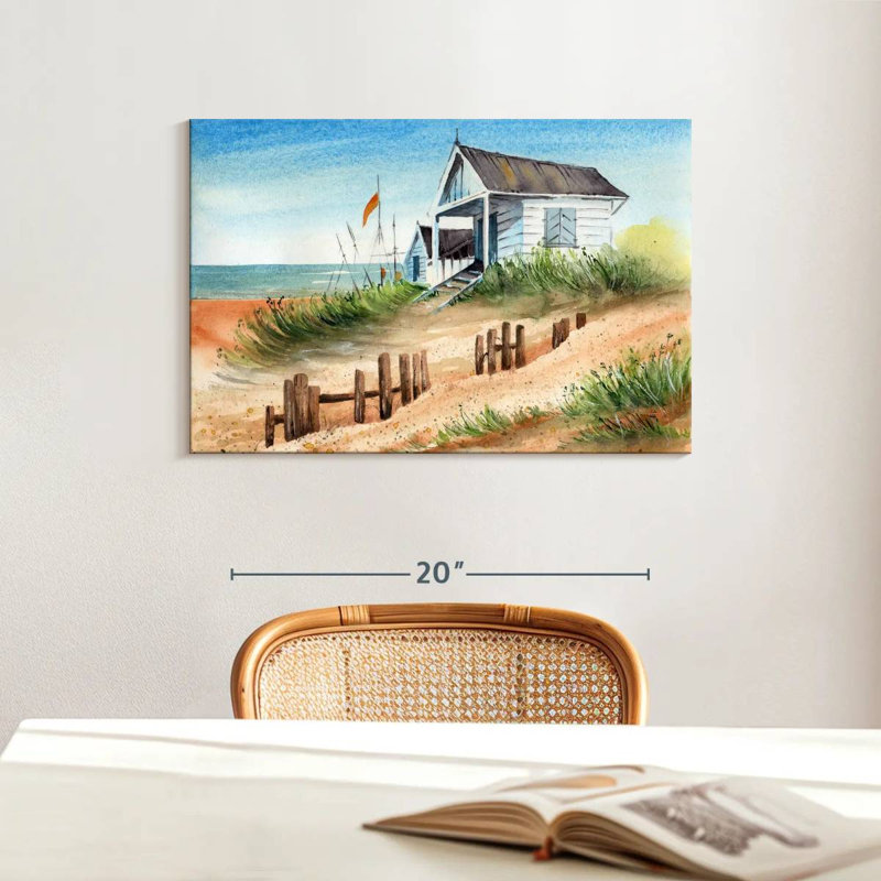 Lilie Beach House, 16" H x 24" W