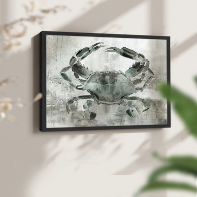 Crabe neutre II - reproduction encadrée - réarmable