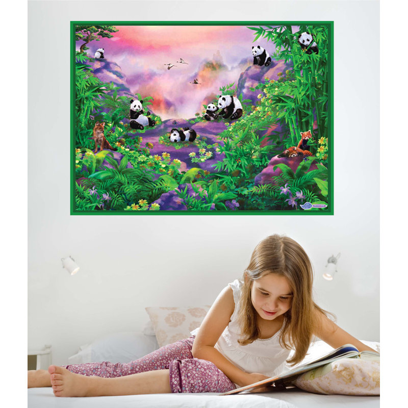 Adhésif décoratif Panda Paradise, l 26,5 po x l 36 po