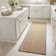Auckland Bamboo Slat/Seagrass Natural/Gray Area Rug