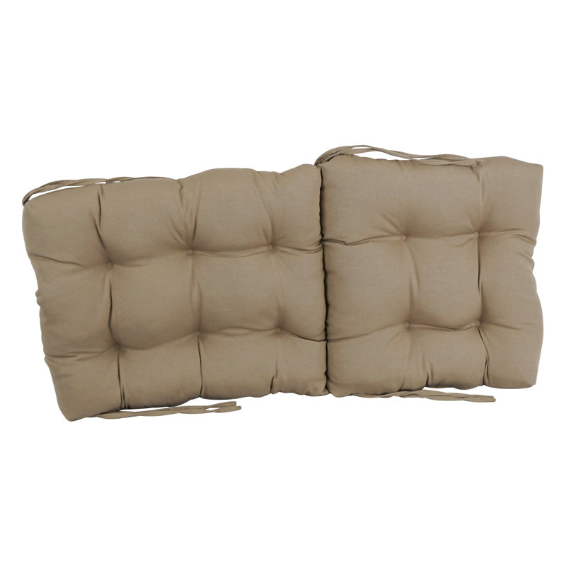 Coussin de siège / dossier en sergé pour l'intérieur, Caramel