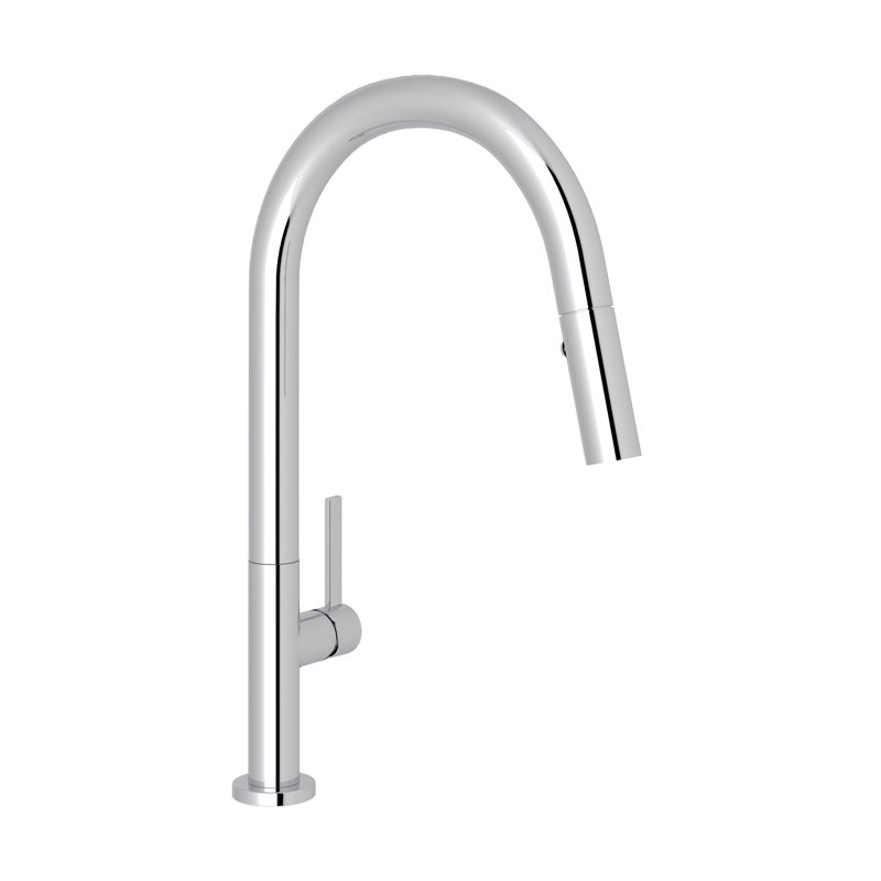 Lux Pull-Down Kitchen Faucet, Polished Chrome