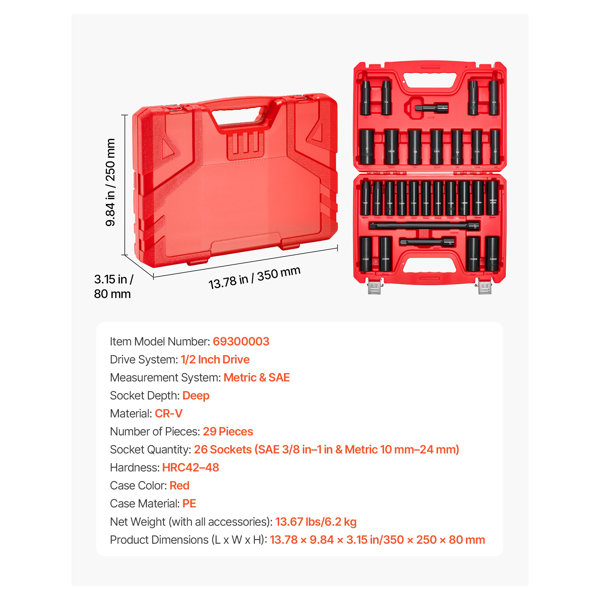 Dimensions du produit