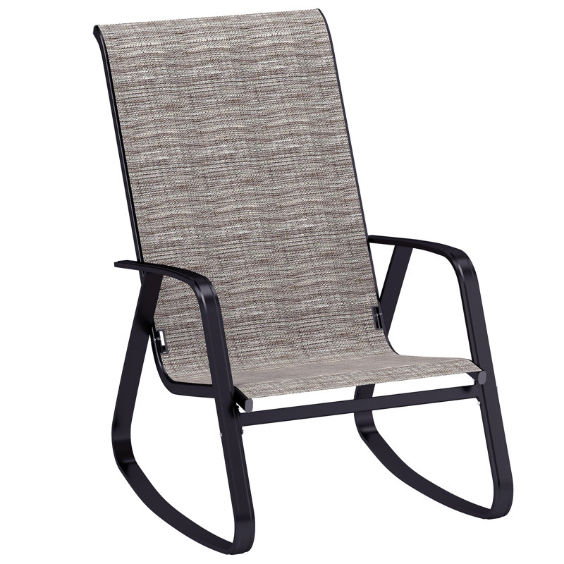 Steel, Texteline Rocking Chair