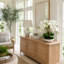 Orchid Arrangement in Round Fiberstone Pot-1233830117