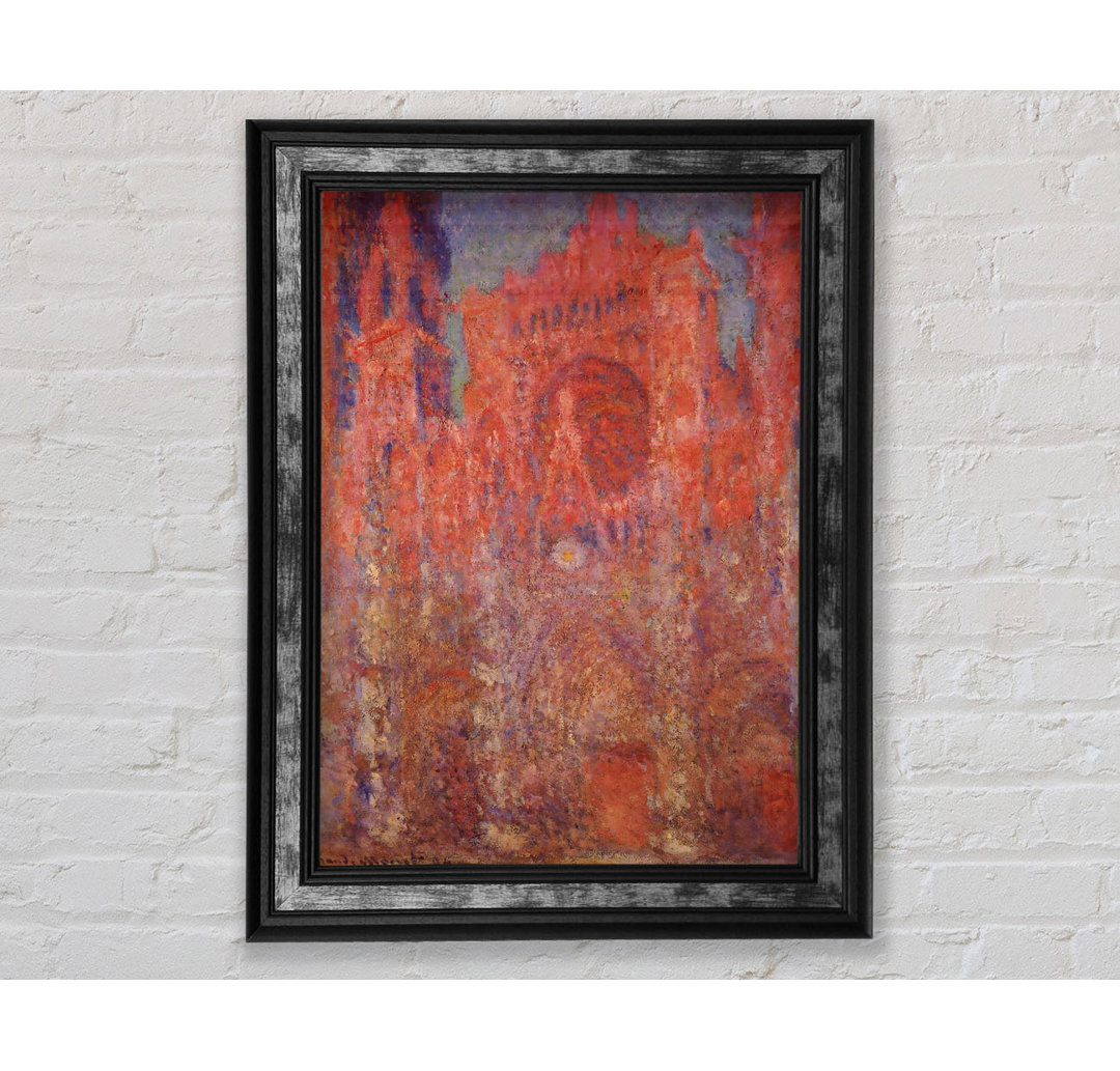 Claude Monet Fassade der Kathedrale von Rouen - Druck