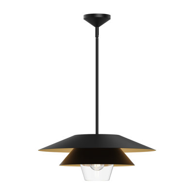 Luminaire suspendu conique à 1 lumière Davant