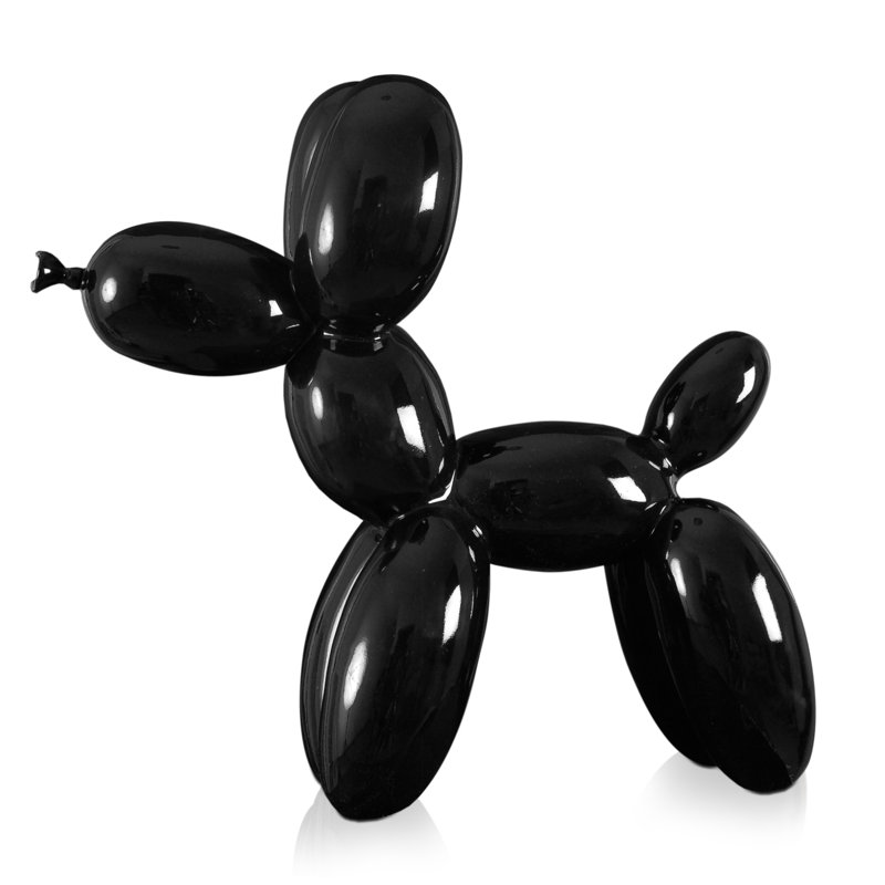 Aagje Animals Figurines & Sculptures, 46cm H x 50cm W x 18cm D, Black