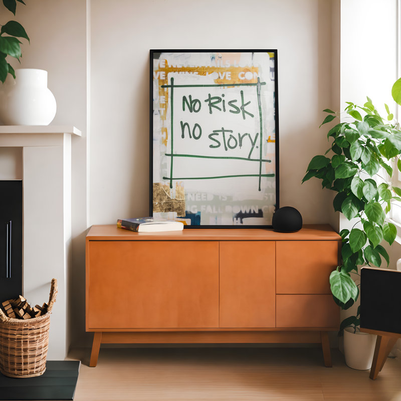 «No Risque, No Story No. 5» par Kent Youngstrom Porter, reproduction d'art, H 20 po x l 15 po