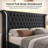 Ellaville Upholstered Wingback Bed with Raised Headboard-9274092-45502173
