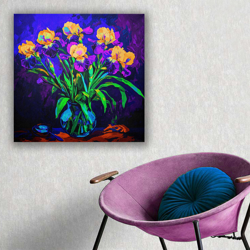 Peinture décorative sur toile