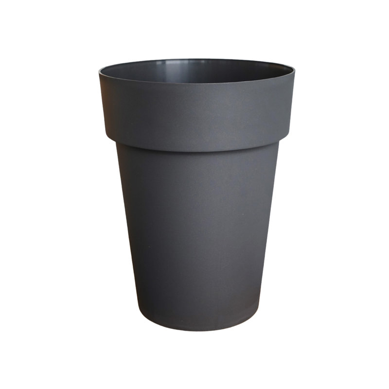 Pot Planter, 55cm H x 39.50cm W x 15.55cm D, Black
