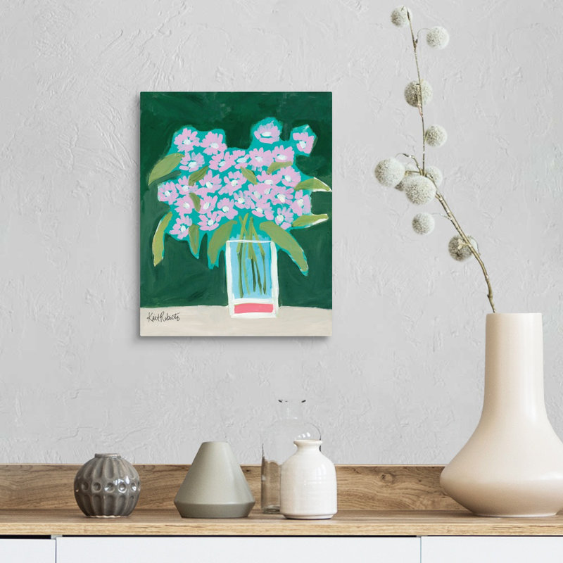 Reproduction d’art sur toile, "I Envy the Wildflowers" par Kait Roberts, Toile tendue, H 14 po x l 11 po x P 1,25 po