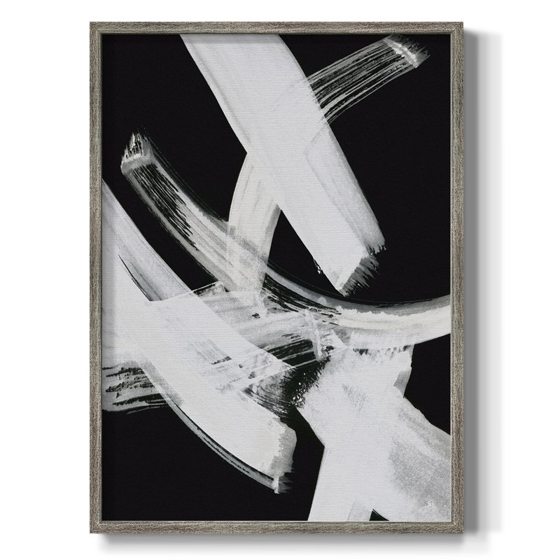 Ice Magic I, reproduction encadrée - bois massif, H 15 po x l 12 po