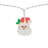 10-Count LED Santa Claus Micro Christmas Light Set 4.5Ft  Clear Wire