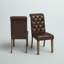 Chaise d'appoint capitonnée Sienna-1972350354