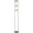 Léa 65'' Brushed Silver Column Floor Lamp-512989963