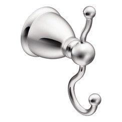 Lindale Wall Mounted Robe Hook, Chrome