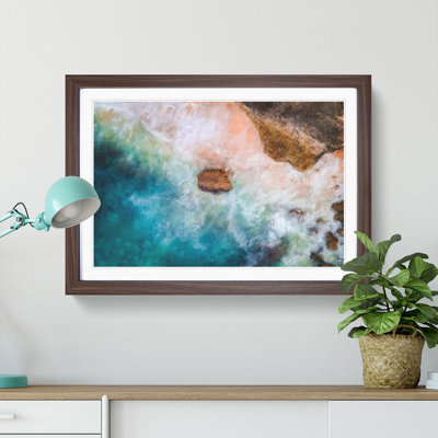 Beach Waves - Picture Frame Painti