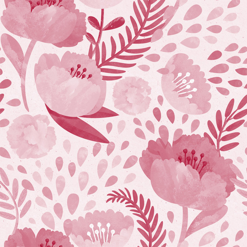 Brunston 2.5m x 2.5m Matte Wallpaper Roll, 250 x 250cm