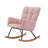 Comfy Upholstered Lounge Chair With High Backrest