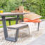 Caliee 6 - Person Patio Dining Set with Rectangular Table-1130529342