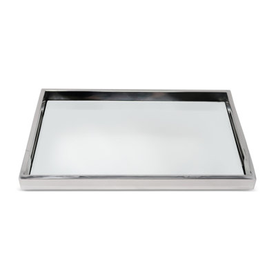 Plateau miroir rectangulaire