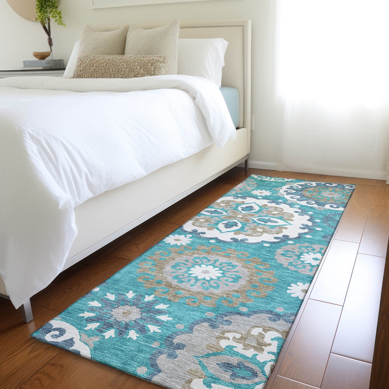  Tapis d'entrée / extérieur antidérapant Ferrand, Tapis de couloir 2 pi 3 po x 7 pi 6 po