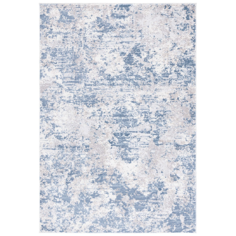 Amelia Performance Performance Abstract Rug, Rectangle 9" x 12"