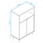 Sdepan 67.5cm Sideboard