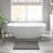 20X30" 100% Cotton 3000 Gsm Reversible Charcoal Bath Rug - Heavyweight, Medium Pile, Non Slip Suggested 1 Pcs , Look, Easy Maintenance-450267735-450267746