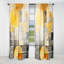 Panneau solaire jaune Feya Collage I - Collages - Velours obscurcissant - 1 panneau-325761841