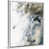 White Floater Framed