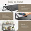 15.24 cm H x 60.96 cm W Floating Shelf Bookcase