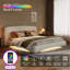 Grand lit tapissier courbé Modern Modern-129705581