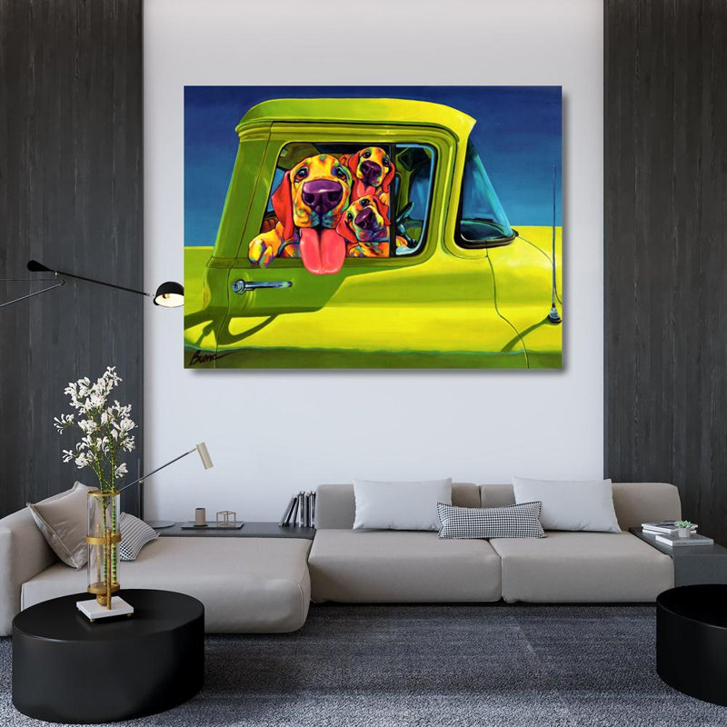 I Wanna Go!, 36" H x 48" W