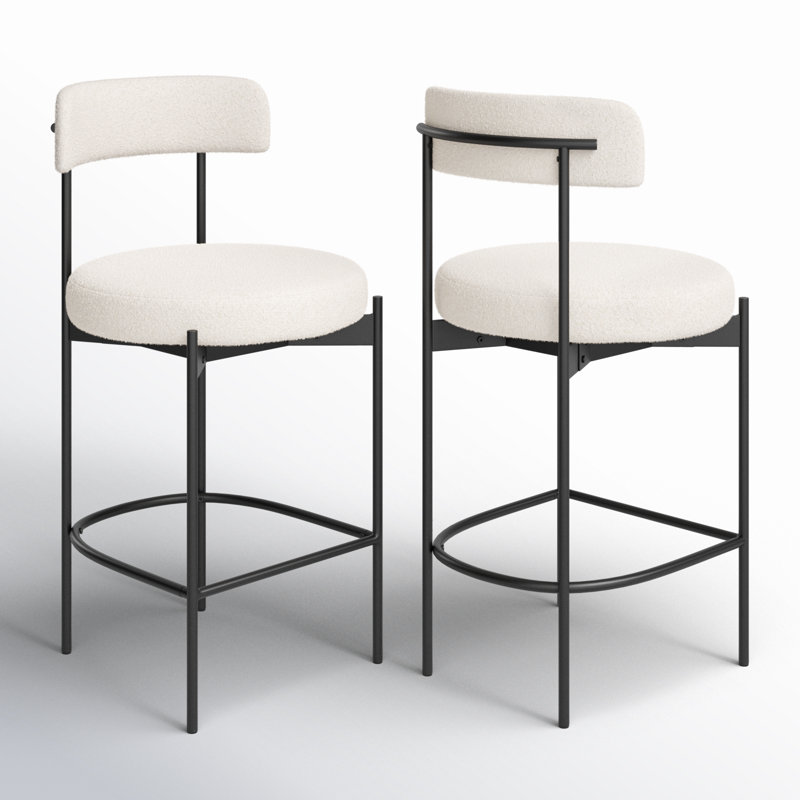 Liana 26.5'' Counter Stool, White
