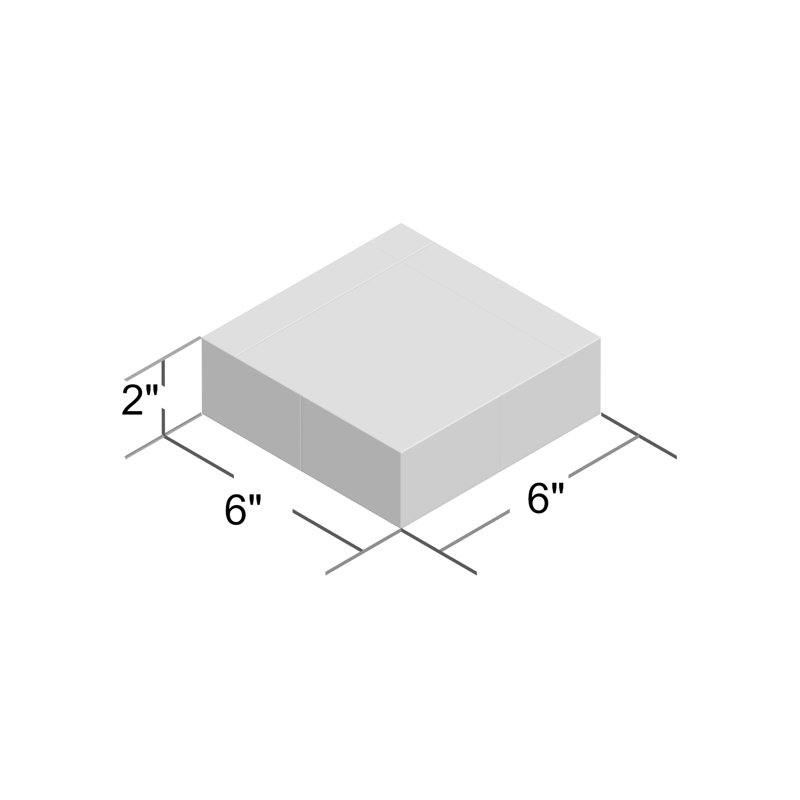 Cristal de cristal, H 2 po x l 6 po x P 6 po