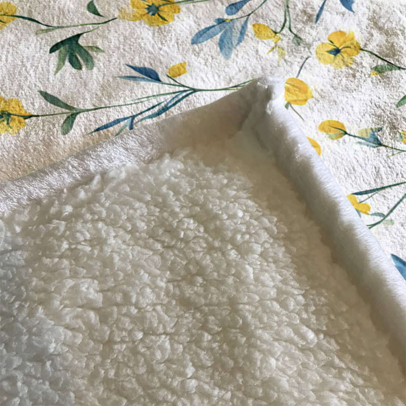 Throw Blanket, 51" W x 60" L