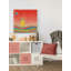 Dealba Feathers Dots & Stripes VI - Graphic Art On Canvas-37943934